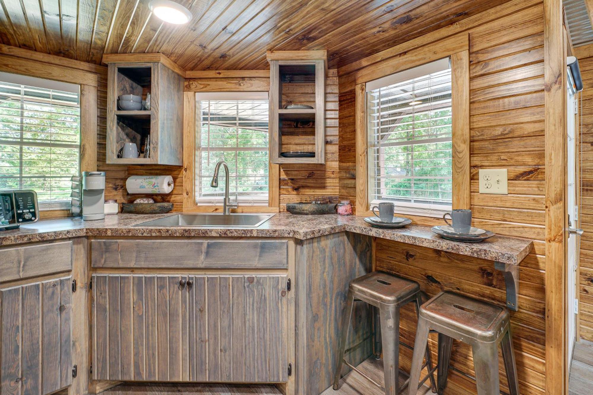Couples Cabin In Broken Bow About 5 Mi To Downtown! Экстерьер фото